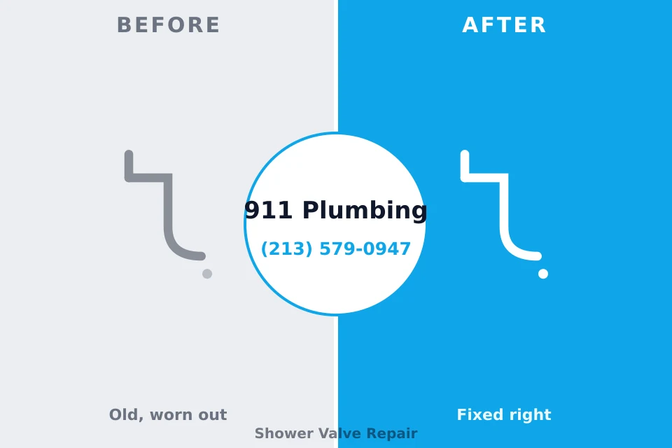 Before and after: plumbing company Chattanooga, TN